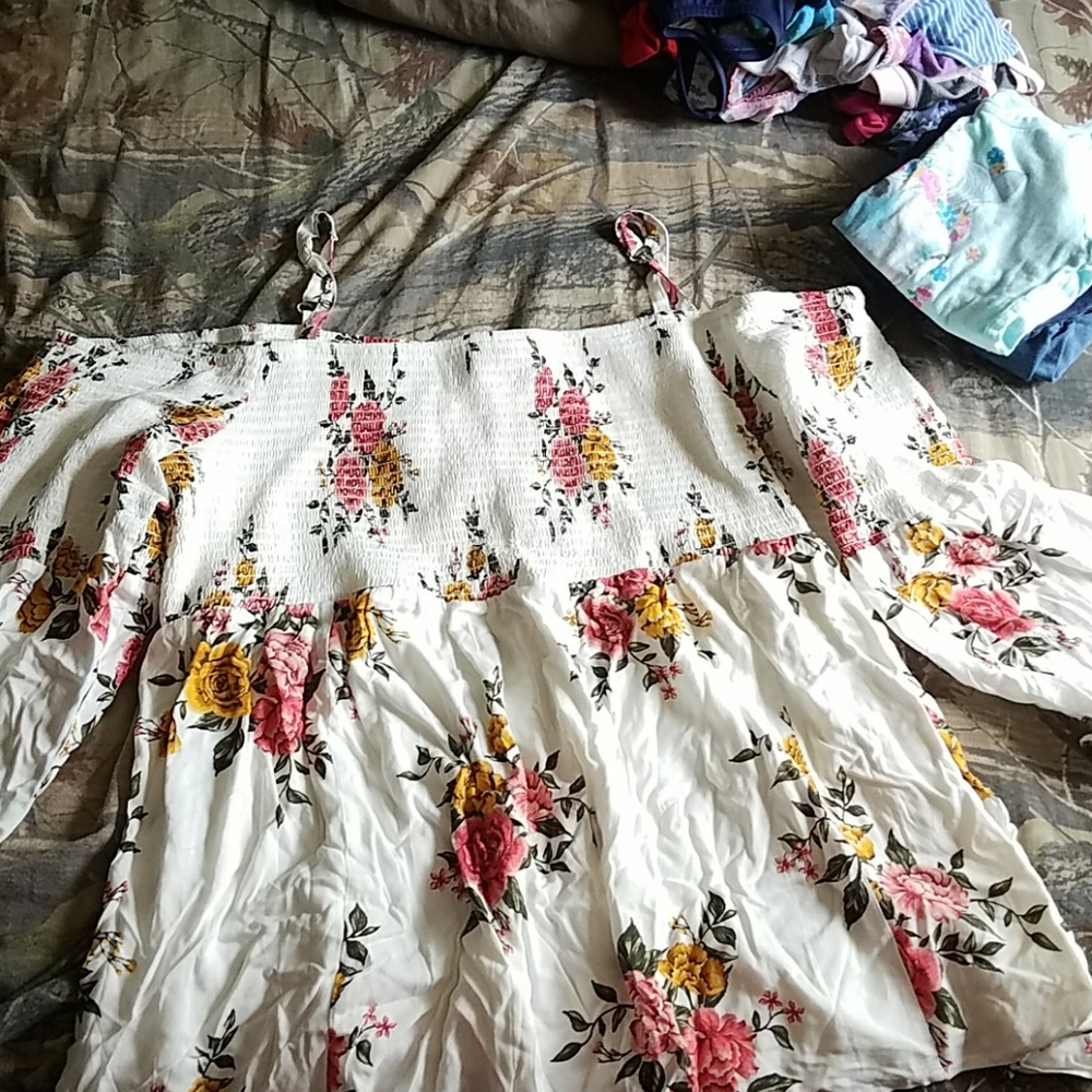 Flowered shirt